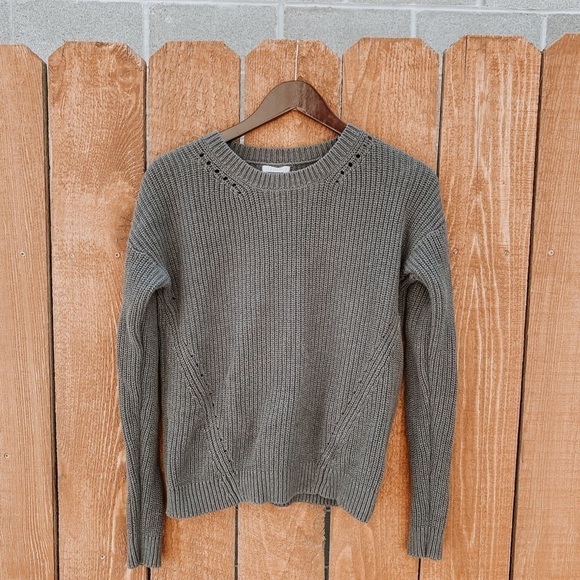 Urban Outfitters Cooperative Gray Knit Sweater - Picture 2 of 7
